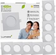Reflektor wpuszczany LED Lumare 9X 6W | IP44  230V zestaw 1SZT