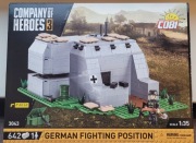 Cobi 3043 German Fighting Position Bunkier Company of Heroes 3 COH