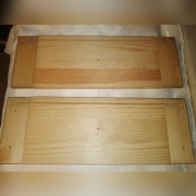 Fronty , czoła  półki - do szuflad deski drewniane