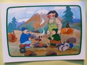 Czechosłowacja - Bajka .Pocztówka bez obiegu.