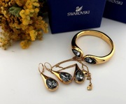 Svarowski oryginalny komplet biżuterii 