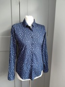 Granatowa koszula damska Wólczanka 34/xs