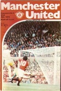 Program Manchester United - Bristol City 1978.10.21