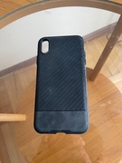 Etui na telefon Iphone czarne grube