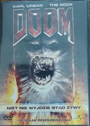 DOOM. KARL URBAN. THE ROCK DWAYNE JOHNSON. DVD