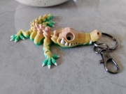 Brelok Klucze Torebka Plecak - Mały Krokodyl wielokolorowy pastelowy Flexi