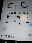 Podlokietnik antypoślizgowy do toalety dla osób starszych 