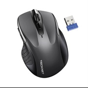 Mysz Bezprzewodowa Tecknet TK-MS317 Bluetooth + 2.4G | Akumulator | Cicha