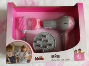 Suszarka do włosów z dyfuzorem i szczotką Braun zestaw fryzjerski 