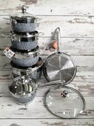 Garnki najdroższe szare 