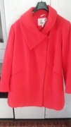 jesienny płaszczyk damski- czerwony ,Bon Prix  , rozm 52