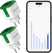Smart Plug GreenSun 2x Gniazdko WiFi Tuya Alexa Google Home