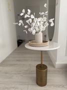 Stolik marmurowy kawowy pomocniczy