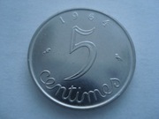 Francja 5 centimes 1964