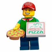 Lego Minifigurka 71007 col12-11 col189 Pizza Delivery Man/Dostawca pizzy