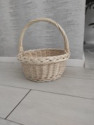 Koszyczek Wielkanocny biały 