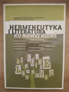 Hermeneutyka i literatura ku nowej koine
