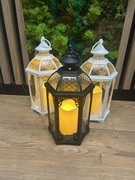 Lampion wiszący zestaw 4 sztuki nowy 