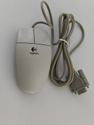 Mysz retro z kulką Logitech M-M34 na port COM