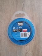 Żyłka tnąca MacAllister 1,3 mm / 15 m okrągła żyłka do podkaszarki kosy