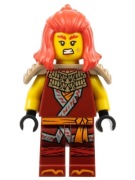 Lego Ninjago Wyldfyre - Dark Red Tunic njo0872 NOWY