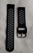Silikonowy pasek uniwersalny do smartwatchów 20mm perforowany