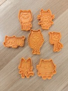 Foremki wykrawacz koci Domek Gabi nowe zestaw