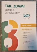 tak, zdam! egzamin ósmoklasisty polski repetytoriu
