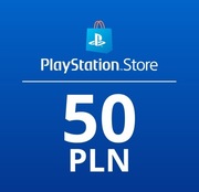 PlayStation Store PSN 50 PLN zł KLUCZ PS5 PS4 PS3 