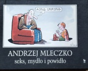 Książka Seks, mydło i kadzidło Rysunki Andrzej Mleczko