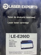 Toner LE-E260D do Lexmark E260 E360 E460