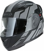 Kask motocyklowy integralny ROCC 416 czarno-szary rozm. M NOWY