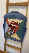 Kamizelka jeansowa XL Levis denim Levi Strauss z Rolling Stones