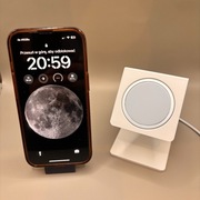 iPhone (17 16 15 14 13) pod MagSafe – Niebieska - podstawka / ładowarka