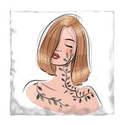 Poduszka fullprint 'Florystka'