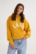 Plny Lala bluza XL musztardowy logo honey goodie