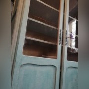 Witryna malowana antyk ludwikowska 