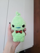 Mały pluszak GRINCH z kokardką 15cm handmade