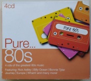 Various – Pure....80s        4xCD  alternative pop rock synth-pop new wawe