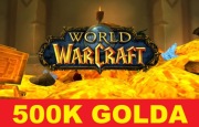 WOW GOLD 500K 500.000 GOLDA ZŁOTA ZŁOTO BURNING LEGION WORLD OF WARCRAFT