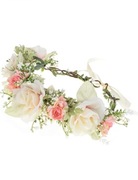 Wianek ekskluzywny ręcznie wykonany komunia ślub 