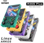 R36S Plus Retro Konsola 4" IPS Linux 64-bit RK3326 Kieszonkowa ARKOS