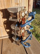 Diody prostownicze 100A z radiatorami szt.6 połączone w mostek 3 fazowy