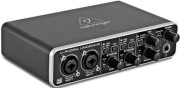 Interfejs audio Behringer U-Phoria UMC204HD + kabel xlr pro snake TPM  2,5m