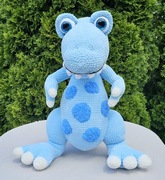 Przytulanka Dinozaur 70 cm – szydełkowy T-Rex na zamówienie