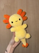 Axolotl handmade na szydełku