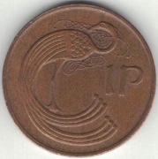 Irlandia 1 penny pens 1980 - 20,32 mm - nr 4