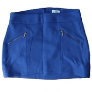 Pull&Bear spódniczka chabrowa niebieska indygo Mini Rozmiar M 38