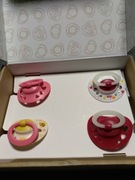 Smoczki nuk 4 szt silikon 