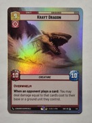Star Wars Unlimited Krayt Dragon FOIL